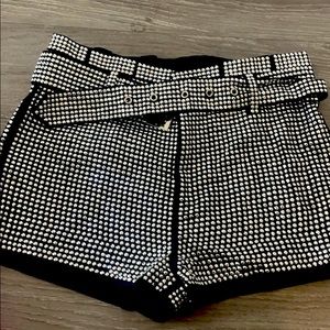 Rhinestone shorts